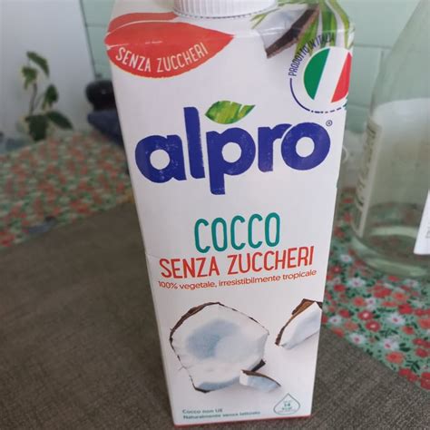 latte di cocco senza zucchero alpro